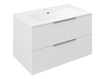 185539 7 cirasa umyvadlova skrinka 79 8x52x46cm bila lesk