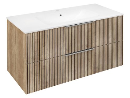 192135 cirasa umyvadlova skrinka 99 8x52x46cm dub alabama strip