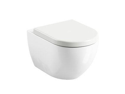 Ravak WC Uni Chrome závěsný bílý