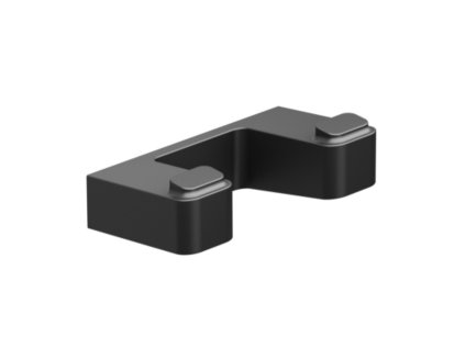 Ravak TD 100.20BL Dvojháček, černá