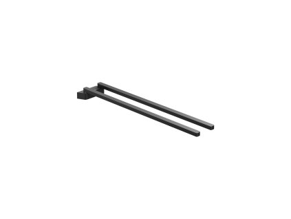 Ravak TD 340.20BL Držák ručníků, otočný, černá