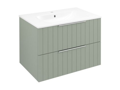 204391 cirasa umyvadlova skrinka 69 8x52x46cm verde strip