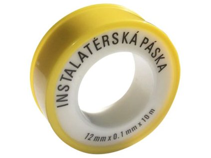 Těsnící teflonová páska 10m, 12mm x 0,01mm