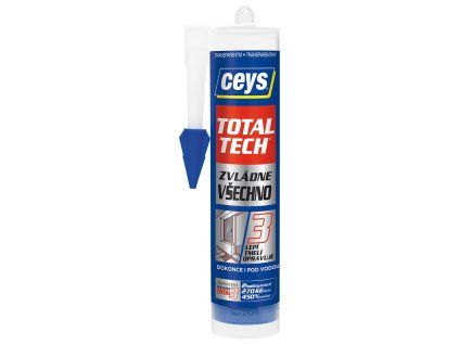TOTAL TECH EXPRESS, lepidlo a tmel, 290ml, transparent