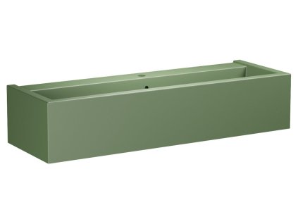 KANAAL keramické umyvadlo 120x40cm, verde mat