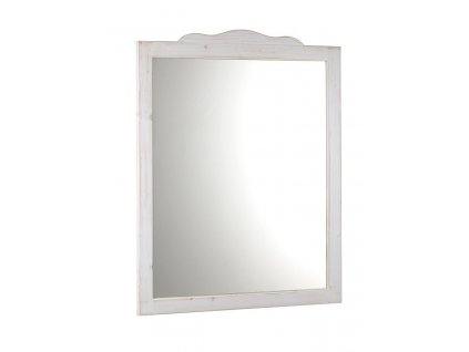 RETRO zrcadlo 89x115cm, starobílá