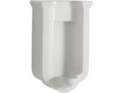 WALDORF urinál se zakrytým přívodem vody, 44x72cm, bílá