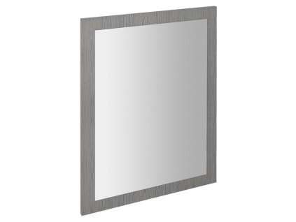 NIROX zrcadlo v rámu 600x800mm, dub stříbrný