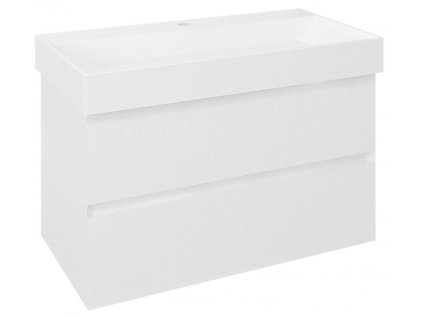 FILENA umyvadlová skříňka 82x51,5x43cm, bílá