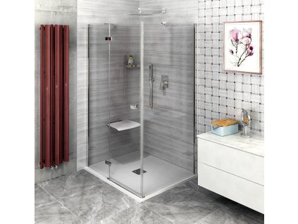 FORTIS LINE čtvercový sprchový kout 900x900 mm, L varianta