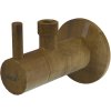 Alcadrain ARV001-ANTIC Rohový ventil 1/2˝×3/8˝ s filtrem, antic