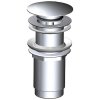 Alcadrain A395 Umyvadlová výpusť click/clack 5/4˝ kovová zátka velká