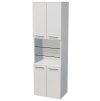 Intedoor UNI SV 162/50 4D OP ID/G Skříňka vysoká 50 cm, otevřená police, 4 dveře