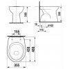 Jika H8223970000001 WC mísa spodní - hluboké splachování