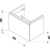 Jika H40J4243015001 Skříňka pod umyvadlo 65 cm, 1 zásuvka