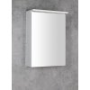 KAWA STRIP galerka s LED osvětlením 50x70x22cm, bílá