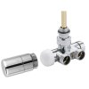MONO ONE připojovací sada ventilů termostatická jednobodová, chrom