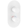 Ravak ES 067.10WV.O3.RB07C Termostatická podomítková baterie 3-cestná bez tělesa, White Velvet