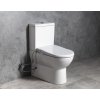 JALTA WC kombi s funkcí bidetu Clean Star,  Rimless, spodní/zadní odpad, bílá