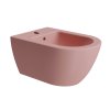 PURA bidet závěsný, 36x55cm, blush mat