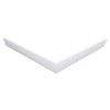 AURA 70 rohový panel, bílá