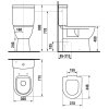 JIKA MIO WC kombi zvysene rozmer
