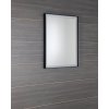 SORT zrcadlo s LED osvětlením 60x80cm, černá mat