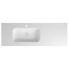 ARUBA umyvadlo, Rockstone, 140x51,5cm, levé, bílá mat
