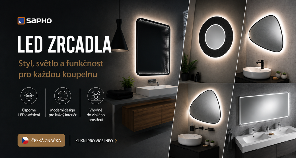 LED zrcadla SAPHO