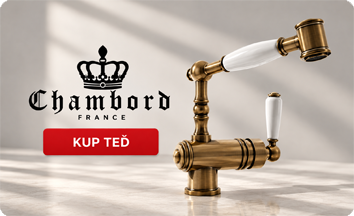 Dřezové baterie a keramické dřezy Chambord