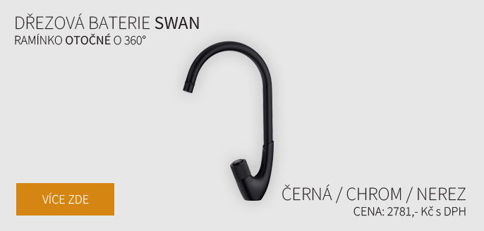 Dřezová baterie Swan
