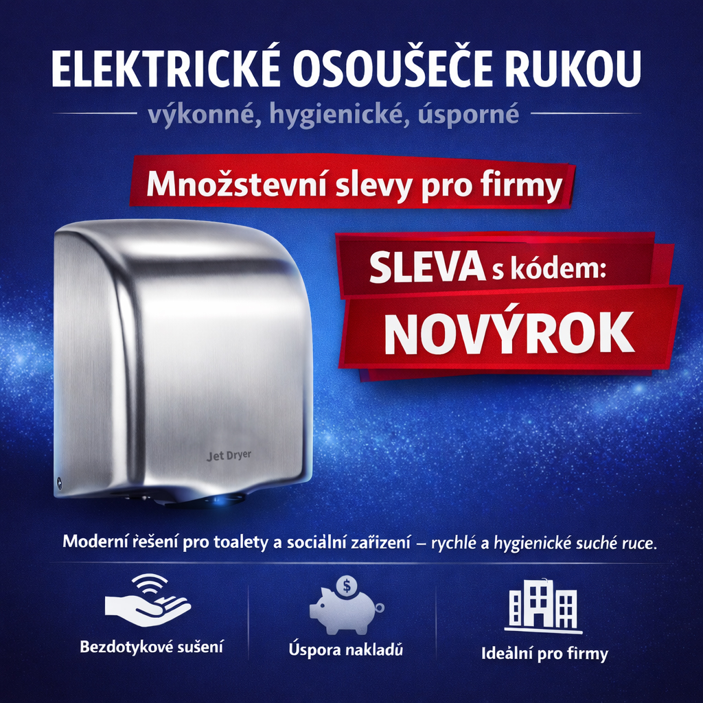 Elektrické osoušeče ruko