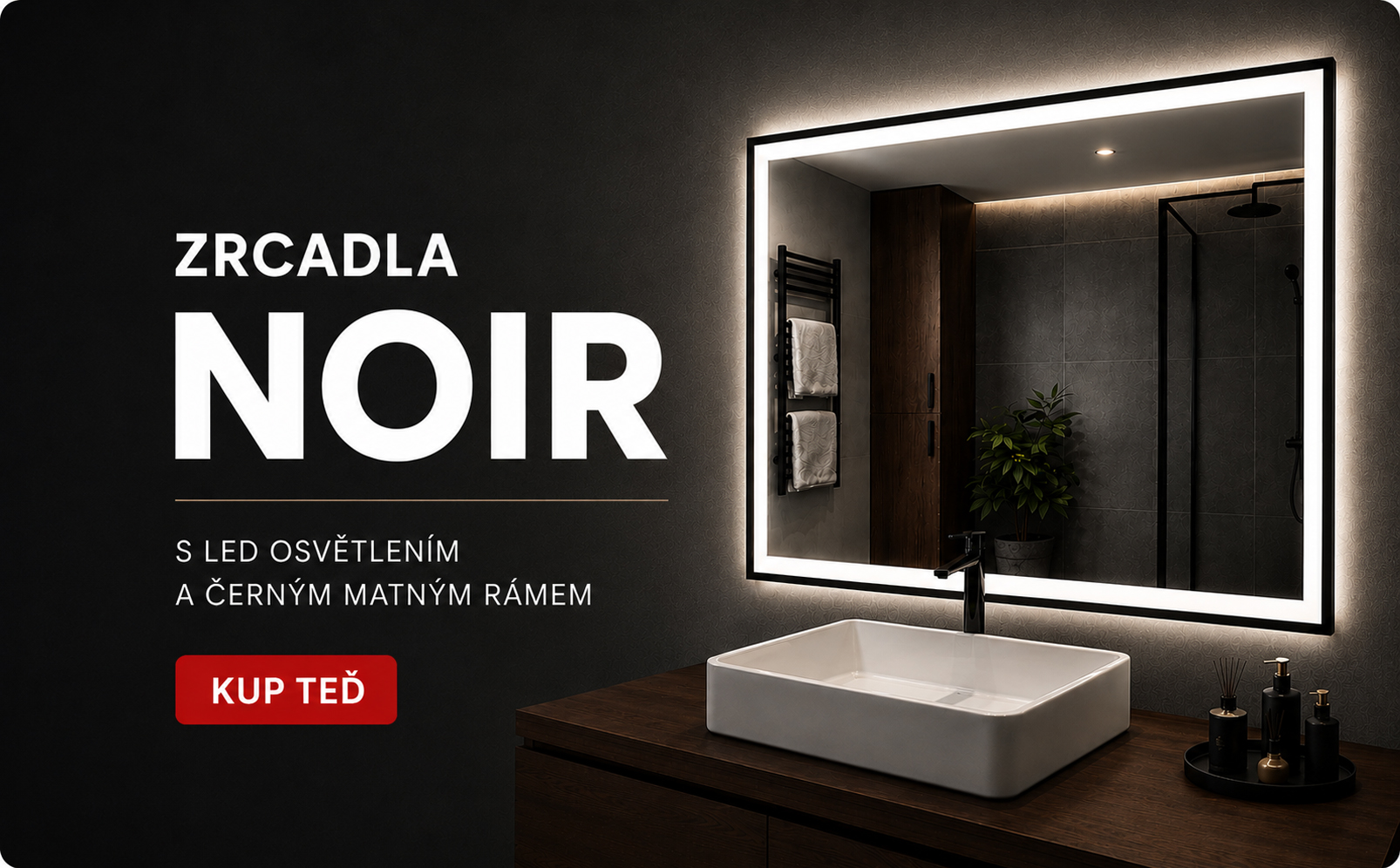 LED zrcadla NOIR