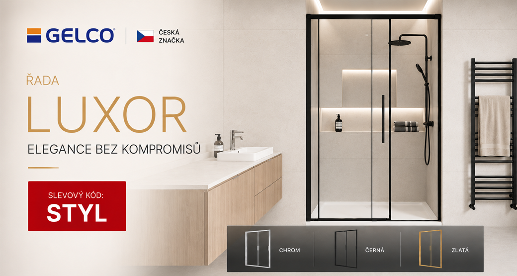 Sprchové dveře GELCO LUXOR