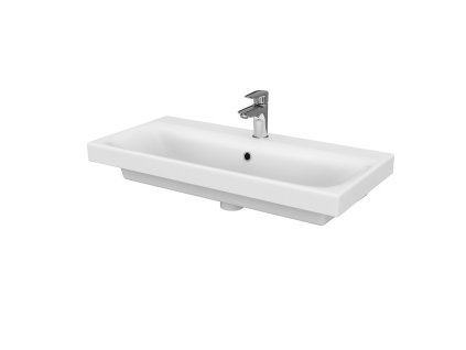 CERSANIT - NÁBYTKOVÉ UMYVADLO MODUO SLIM 80X38 BOX K116-012