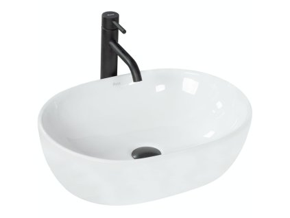 REA - Umyvadlo na desku Amelia 48x34,5 bílé REA-U0416