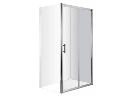 DEANTE - Cynia chrom - Sprchové dveře, zapuštěné, 100 cm - posuvné KTC_010P