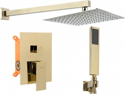 REA - Podomítkový sprchový set Fenix zlatý REA-P8401 DOPRAVA ZDARMA