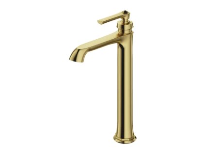 OMNIRES - ARMANCE vysoká umyvadlová baterie, 32 cm, kartáčovaná mosaz AM5213BSB DOPRAVA ZDARMA