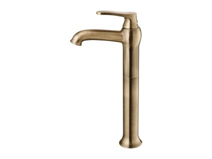 OMNIRES - ART DECO umyvadlová baterie vysoká, bronz kartáčovaná AD5112BR DOPRAVA ZDARMA