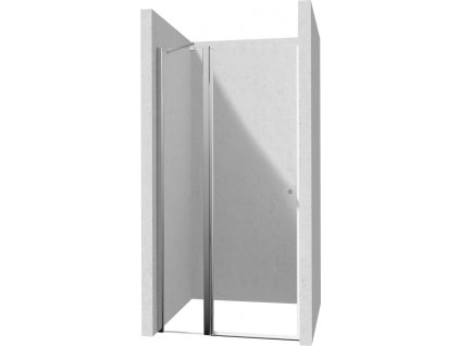 DEANTE - Kerria Plus sprchové dveře bez stěnového profilu, 120 cm  chrom KTSU045P