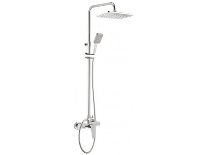 DEANTE - Tubo chrom Sprchový sloup, se sprchovou baterií NUT_04XM