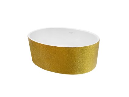 umyvadlo na desku uniqa glam zlata
