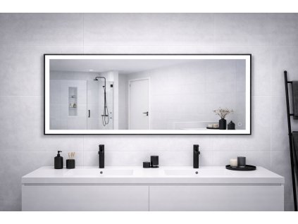 LED zrcadlo NOIR nejširší