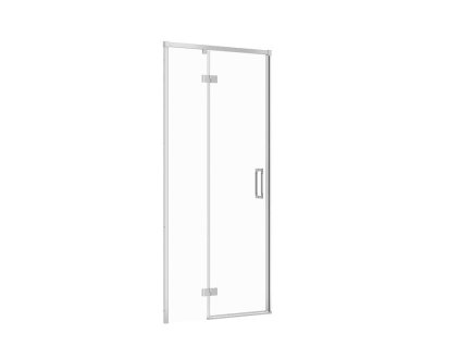 CERSANIT - Sprchové dveře LARGA chrom 90X195, levé, čiré sklo S932-120
