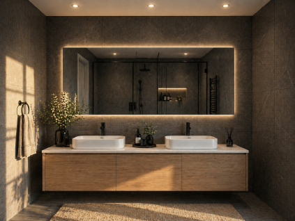 zrcadlo BASIC 150cm rano