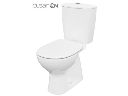 CERSANIT - WC KOMBI 683 ARTECO CO 021 3/5, SEDÁTKO ARTECO POLYPROPYLEN, SOFTCLOSE NEW K667-074