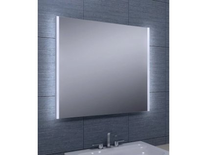 LED Zrcadlo SLIMLINE 80x70 cm s bočním osvětlením