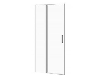 CERSANIT - Kyvné dveře s pevným polem MODUO 90x195, levé, čiré sklo S162-005