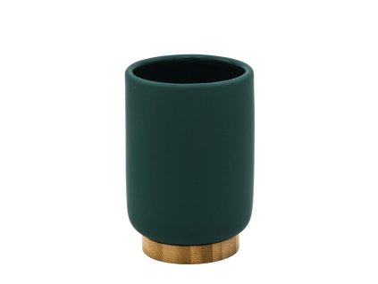 FANCY sklenka na postavení, tmavě zelená